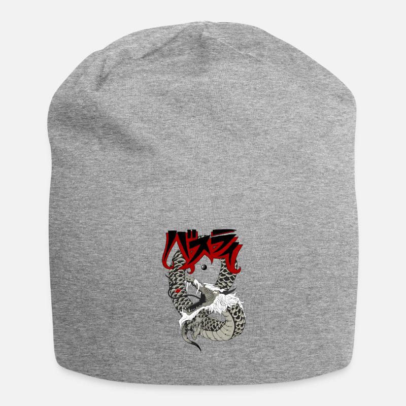 Dragon - Jersey-Beanie - Grau meliert