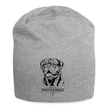Dogue de Bordeaux Maman Chien Chien Wilsigns - Bonnet en jersey - gris chiné - Devant