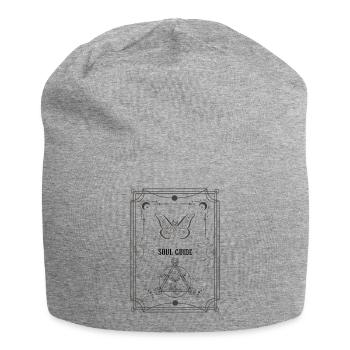 Soul Guide - Jersey-Beanie - Grau meliert - Vorne