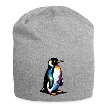 Pingouin - Bonnet en jersey - gris chiné - Devant