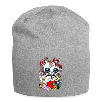 Heart repair - Jersey-Beanie - Grau meliert - Vorne