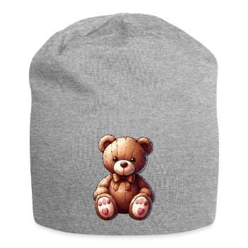 Orso Orsacchiotto Teddybär - Jersey-Beanie - Grau meliert - Vorne