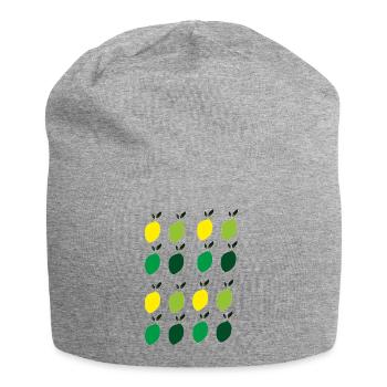 zitronen haufen - Jersey-Beanie - Grau meliert - Vorne