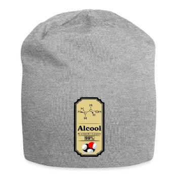 Alcohol - Jersey Beanie - heather grey - Front