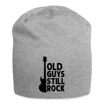 old guys still rock - Jersey Beanie - heather grey - Front