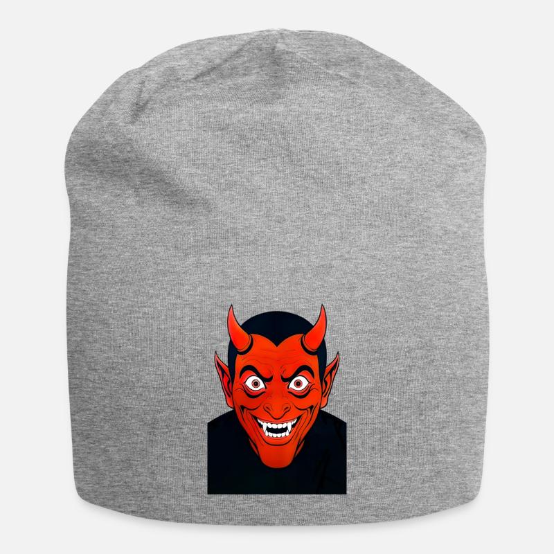 Diable - Bonnet en jersey - gris chiné