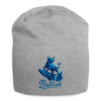 Stock Bull Bull Chart Profit Raktete Gift - Bonnet en jersey - gris chiné - Devant