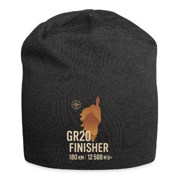 GR20 Finisher - Jersey Beanie - charcoal grey - Front