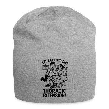 Chiropractor Physiotherapist Witzig - Jersey Beanie - heather grey - Front