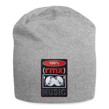 100% REMIX - sound & vision - Bonnet en jersey - gris chiné - Devant