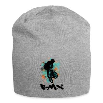 Vélo BMX - Bonnet en jersey - gris chiné - Devant