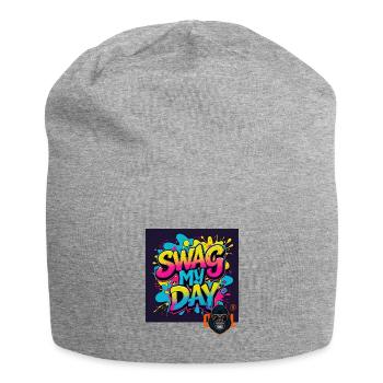 Swag My Day Graffiti Splash - Bonnet en jersey - gris chiné - Devant