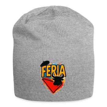 Feria - Basque Country - Jersey Beanie - heather grey - Front