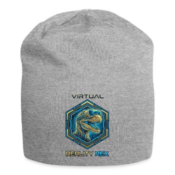 Virtual Reality Rex Dino - Jersey-Beanie - Grau meliert - Vorne