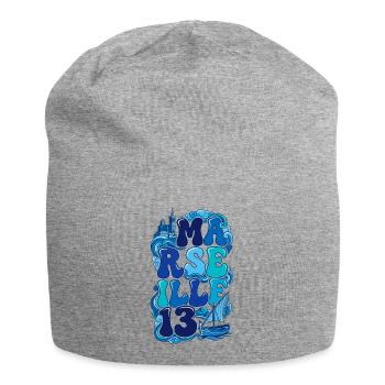 Marseille 13 Bouches du Rhône PACA Bonne Mère - Jersey Beanie - heather grey - Front