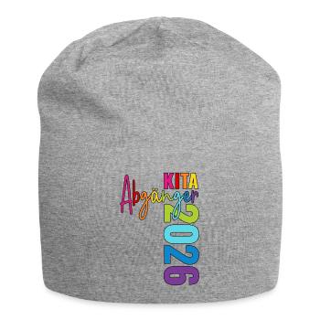 Kita Abgänger 2026  - Jersey-Beanie - Grau meliert - Vorne