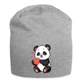 Geschenk Mutter Muttertag Geschenk Mama Geschenke - Jersey-Beanie - Grau meliert - Vorne