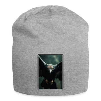 Vautour - Bonnet en jersey - gris chiné - Devant