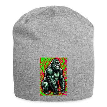 Gorilla - Jersey-Beanie - Grau meliert - Vorne