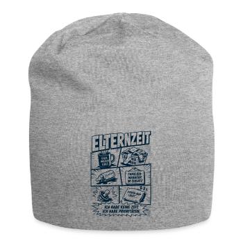 Elternzeit Prioritäten Manager - Jersey-Beanie - Grau meliert - Vorne