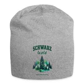 Schwarzwald Heimat zwischen Tannen Waldliebe - Jersey-Beanie - Grau meliert - Vorne
