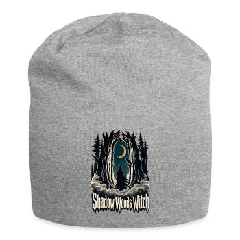 Sorcière des Bois Sombres, Forêt des Sorcières des Bois de l’Ombre - Bonnet en jersey - gris chiné - Devant