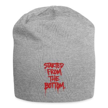 Gestartet Von Unten Graffiti - Jersey-Beanie - Grau meliert - Vorne