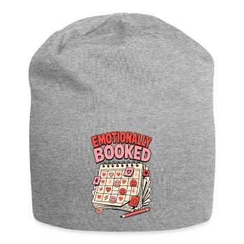 Emotionally Booked – Calendar Chaos - Jersey Beanie - heather grey - Front