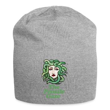  The Female Gaze - Jersey Beanie - heather grey - Front