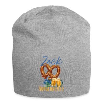 Pauline_-10- - Jersey-Beanie - Grau meliert - Vorne