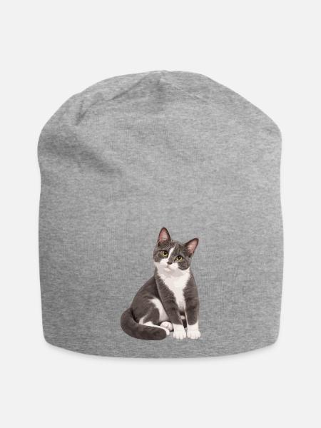 Balu - Jersey-Beanie - Grau meliert