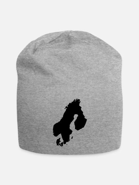 Scandinavia - Jersey Beanie - heather grey