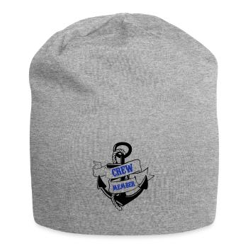 membre d'équipage ancre 02 - Bonnet en jersey - gris chiné - Devant