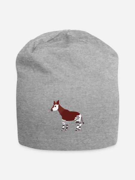 okapi - Jersey Beanie - heather grey