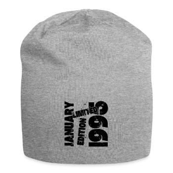 JANVIER 1995 LIMITED EDITION - Bonnet en jersey - gris chiné - Devant