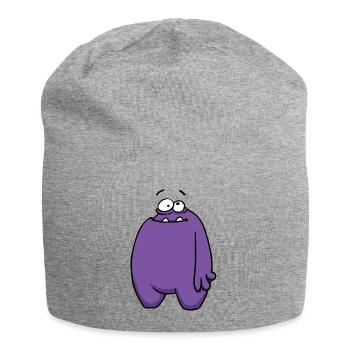 PlumBoo totale - Jersey-Beanie - Grau meliert - Vorne