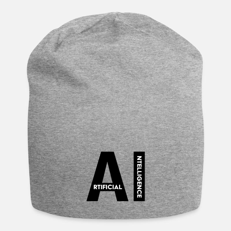 Artificial Intelligence - Jersey Beanie - heather grey
