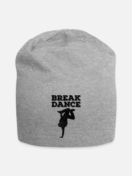 Breakdance breaker hip hop bboy - Jersey-Beanie - Grau meliert