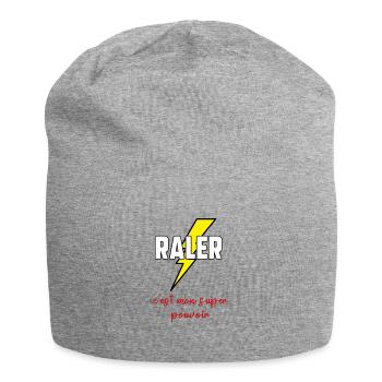 Râler c’est mon super pouvoir - Bonnet en jersey - gris chiné - Devant