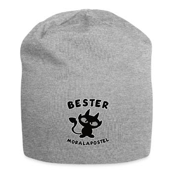 cool best moral apostle design - Jersey Beanie - heather grey - Front