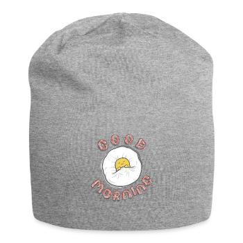Guten Morgen. - Jersey-Beanie - Grau meliert - Vorne