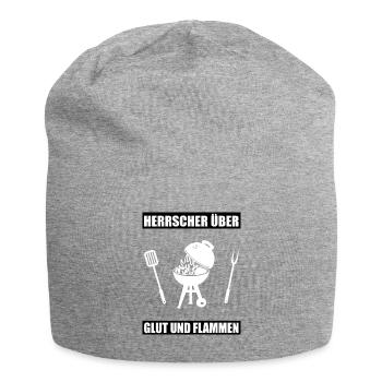BBQ - Jersey-Beanie - Grau meliert - Vorne