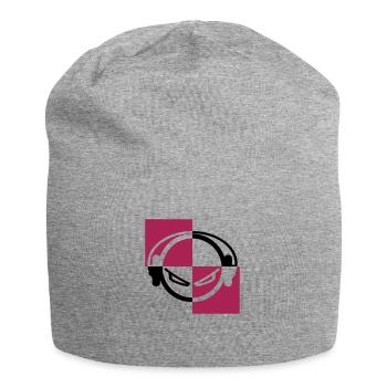 headphones - Jersey-Beanie - Grau meliert - Vorne