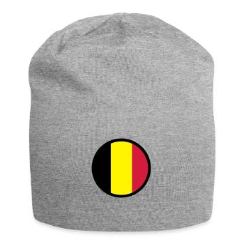 Marqué par la Belgique - Bonnet en jersey - gris chiné - Devant