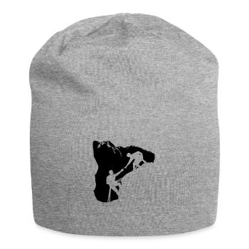 Teamwork 2 - Jersey-Beanie - Grau meliert - Vorne