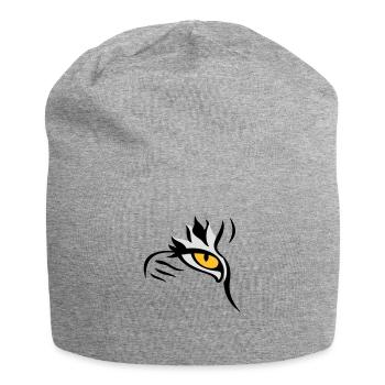 Œil-Lynx - Bonnet en jersey - gris chiné - Devant
