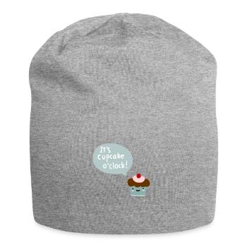 Cupcake - Jersey-Beanie - Grau meliert - Vorne