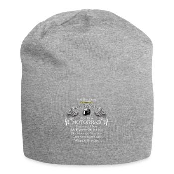 ICH BIN DEIN SCHUTZENGEL - Jersey-Beanie - Grau meliert - Vorne