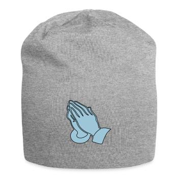 Christianity Collection - Jersey Beanie - heather grey - Front