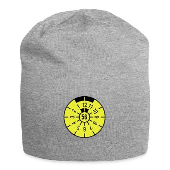 TÜV 1956 - Jersey-Beanie - Grau meliert - Vorne